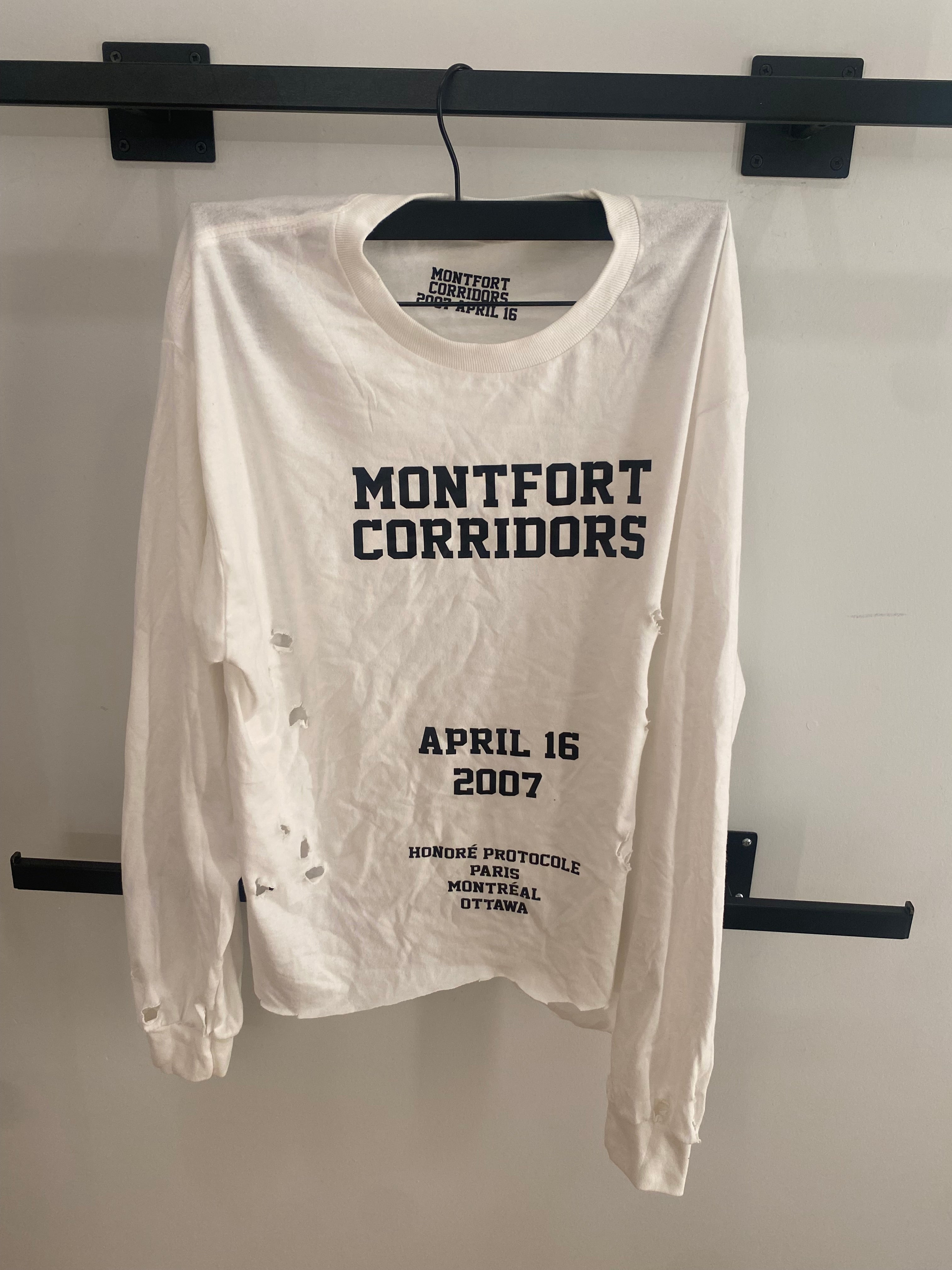 Maison protocole Paris Longsleeve tee Montfort Corridors