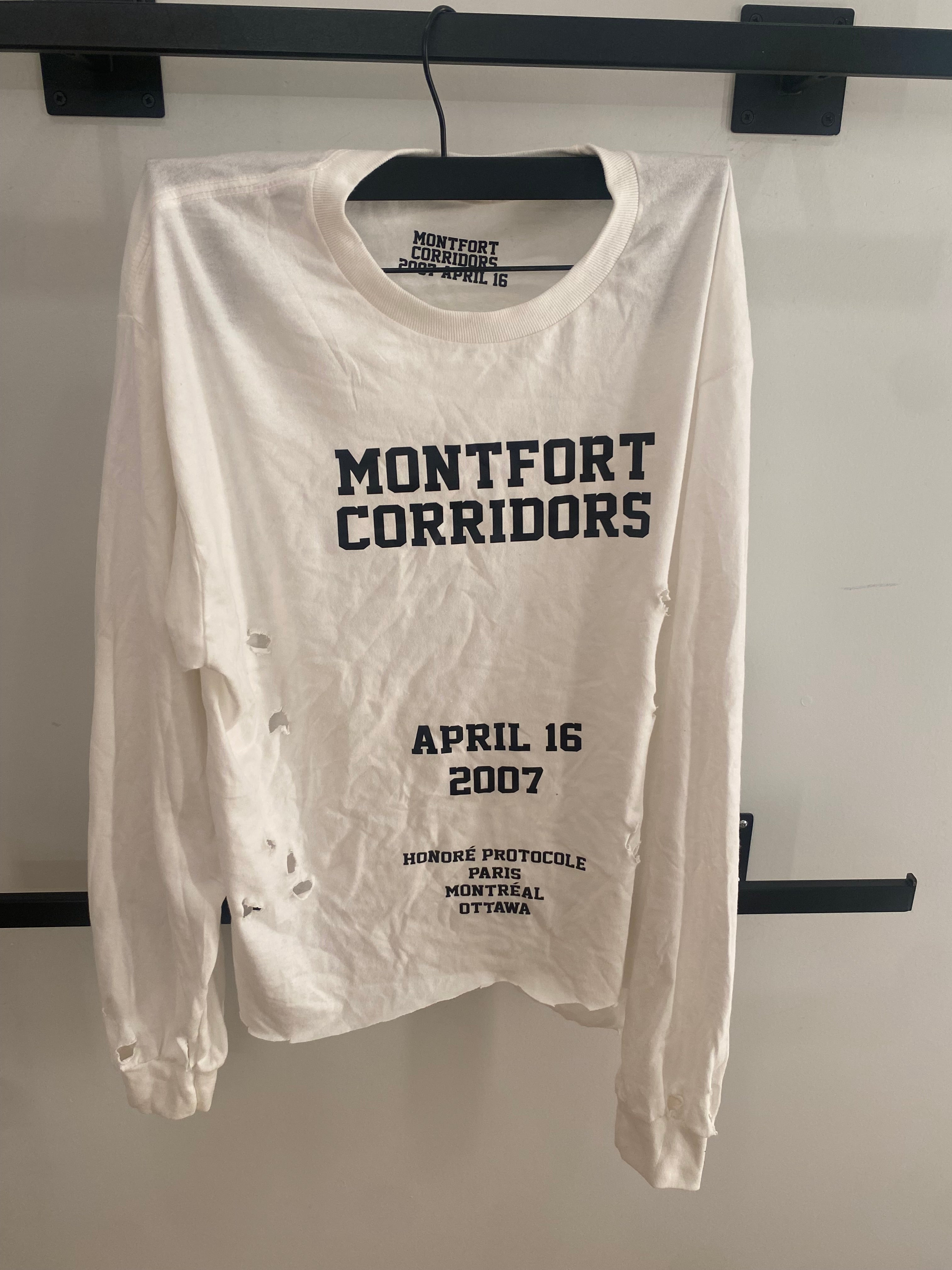 Maison protocole Paris Longsleeve tee Montfort Corridors