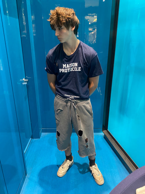 Maison Protocole Paris Blue Navy Tee