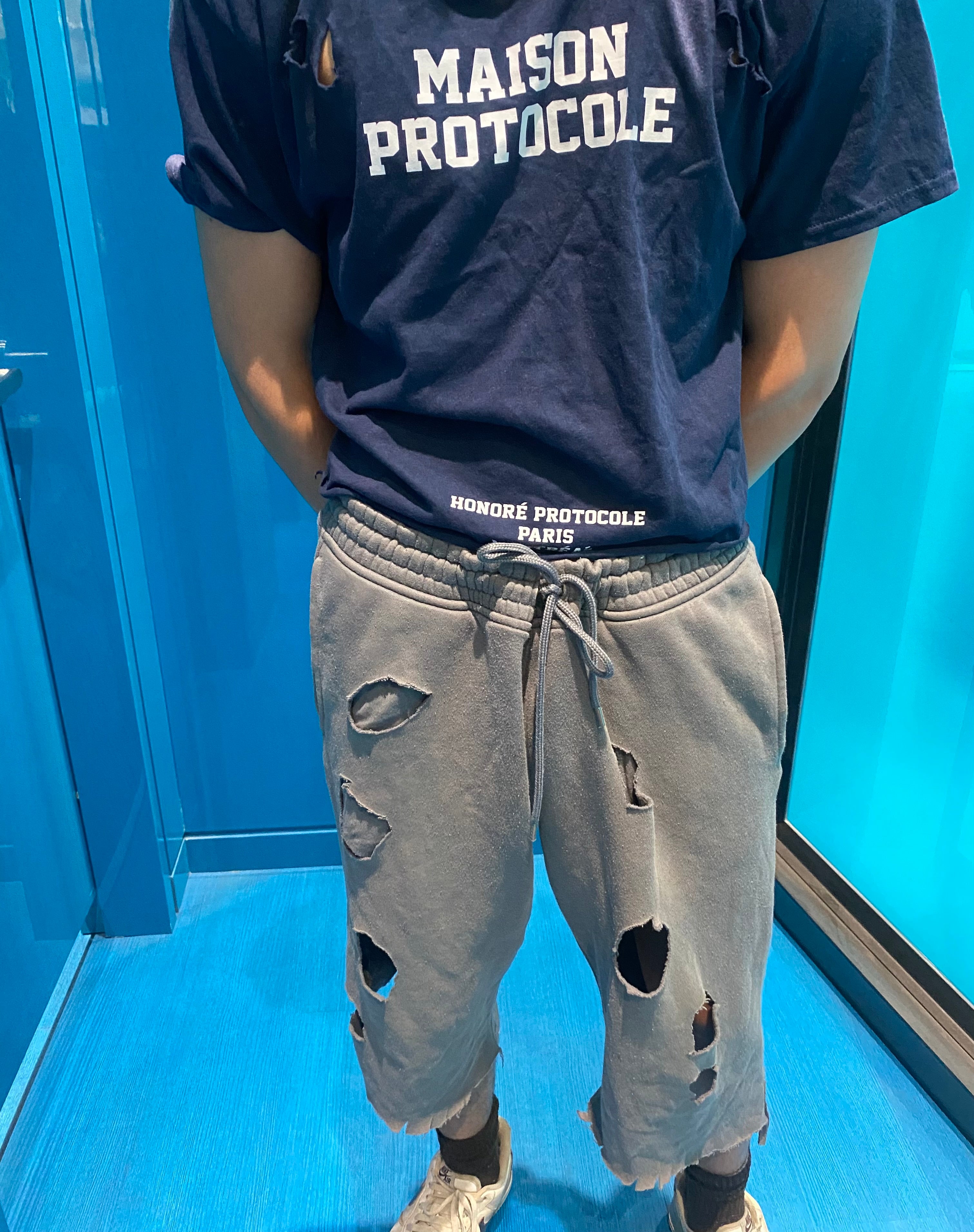 Maison Protocole Paris Blue Navy Tee