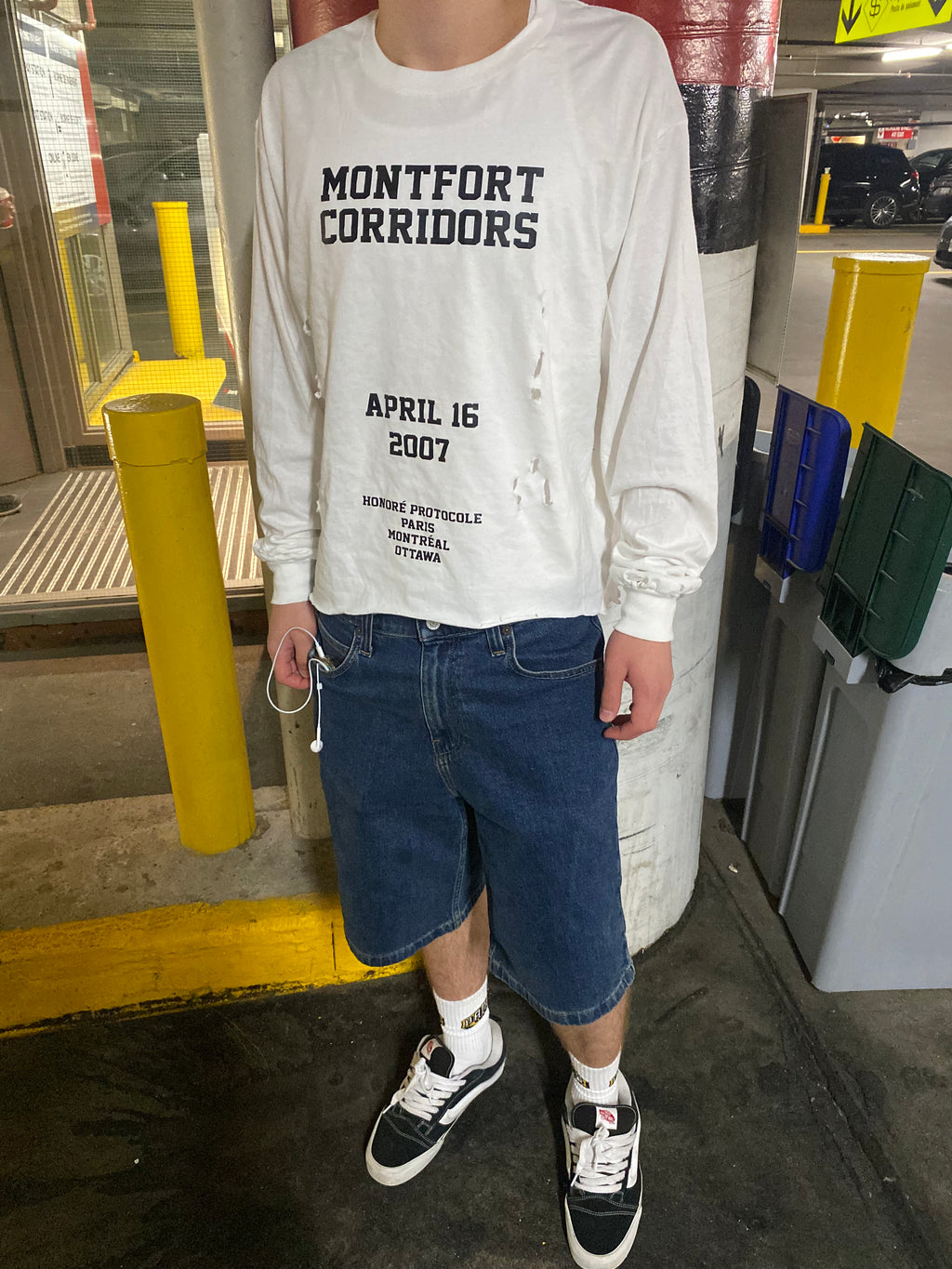 Maison protocole Paris Longsleeve tee Montfort Corridors